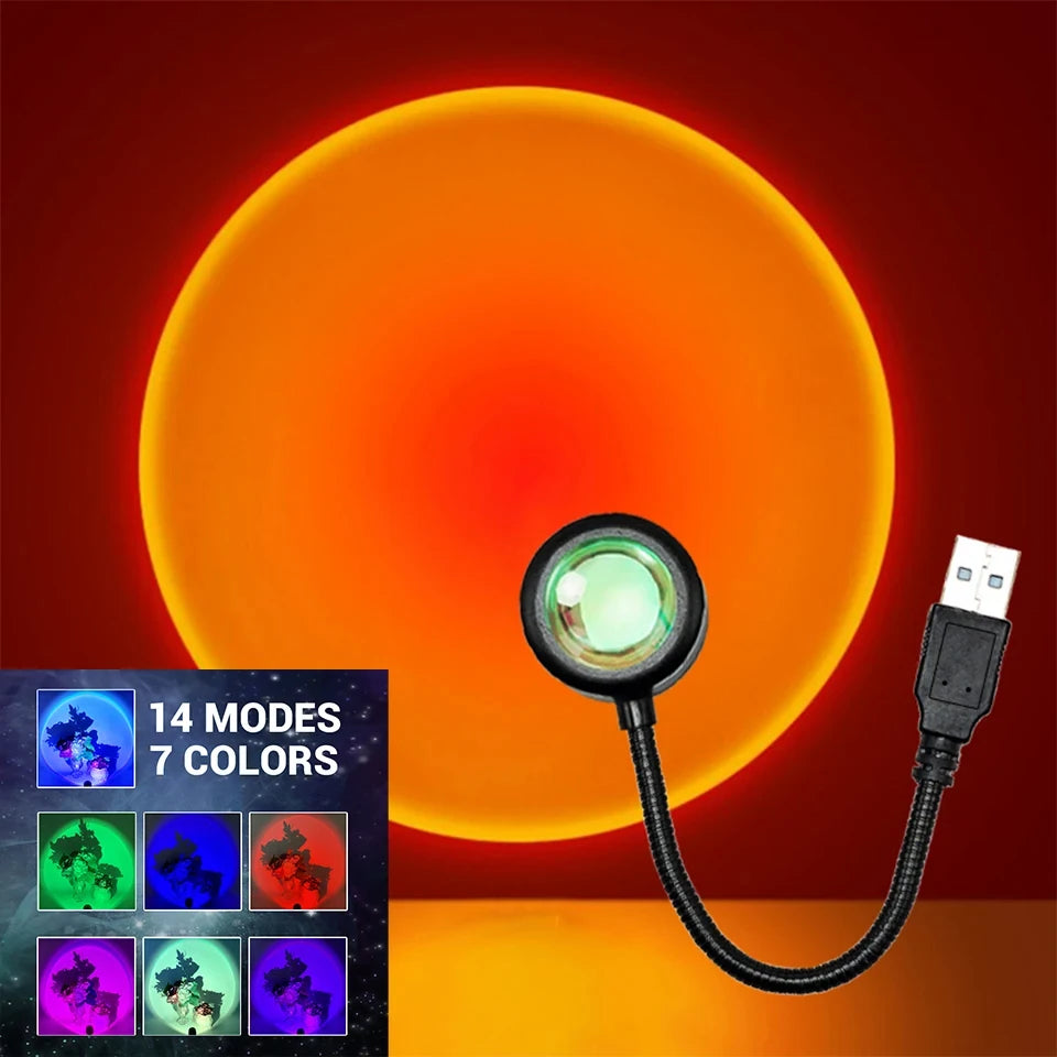 LED Sunset Lamp